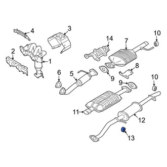 Mazda OE - Exhaust System Hanger