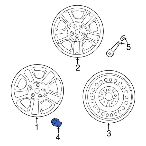 Wheel Lug Nut