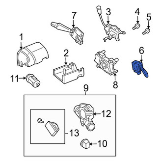 Mazda OE - Wiper Switch