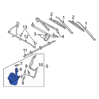 Mazda OE - Washer Fluid Reservoir