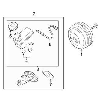 Mazda OE - Cowl - Components on Dash Panel