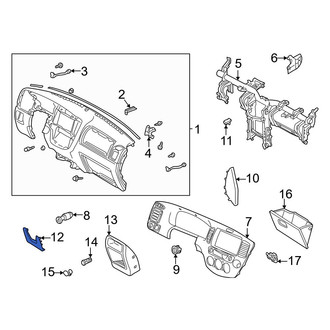 Mazda OE - Instrument Panel Cover