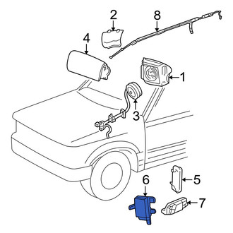 Mazda OE - Air Bag Control Module