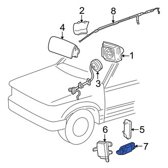 Mazda OE - Front Left Seat Air Bag