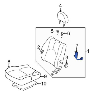 Mazda OE - Front Left Seat Air Bag