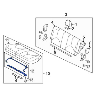 Mazda OE - Seat Hinge