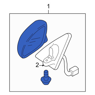 Mazda OE - Front Right Door Mirror