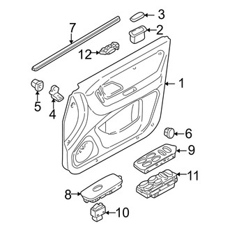 Mazda OE - Front Door - Interior Trim