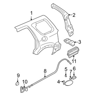 Mazda OE - Quarter Panel & Components