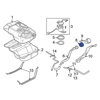 Mazda OE - Fuel Filler Neck Seal