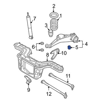 Mazda OE - Rear Suspension Trailing Arm Bushing
