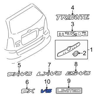 Mazda OE - Rear Hatch Emblem