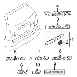 Mazda OE - Rear Hatch Emblem