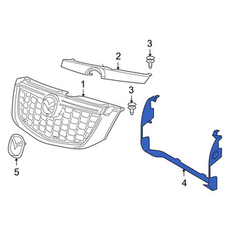 Mazda OE - Front Grille Molding
