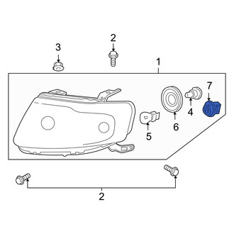 Mazda OE - Front Turn Signal Light Socket