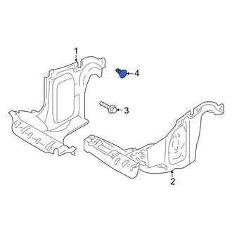Mazda OE - Fender Liner Retainer