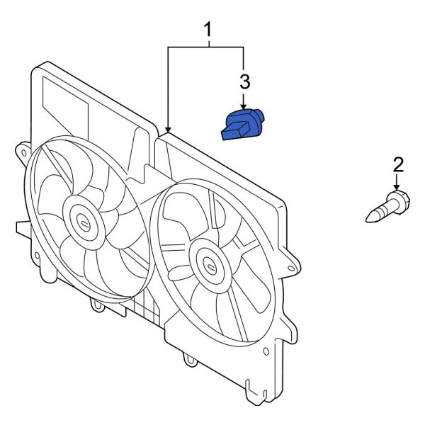 Engine Cooling Fan Resistor