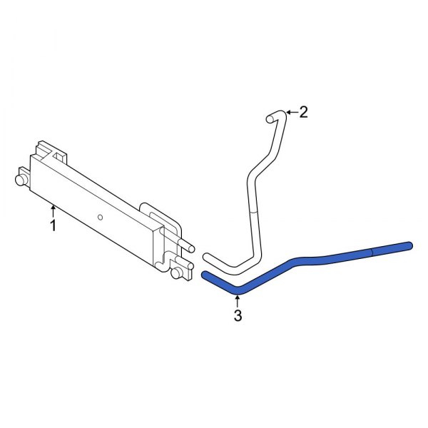 Automatic Transmission Oil Cooler Hose