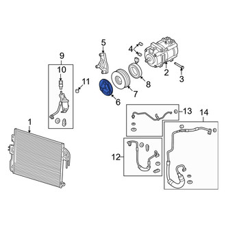 Mazda OE - A/C Compressor Clutch