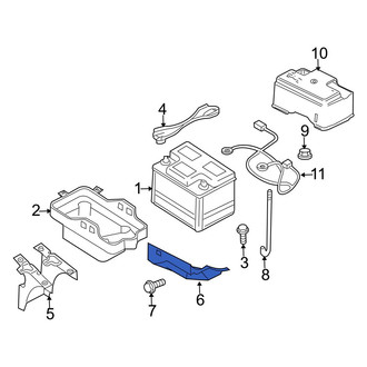 Mazda OE - Battery Tray Bracket