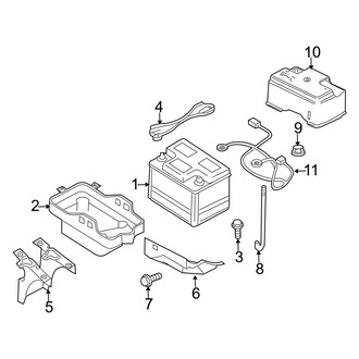 Mazda OE - Electrical - Battery