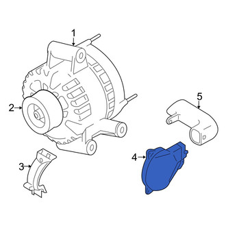 Mazda OE - Alternator Air Duct