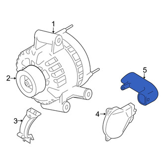 Mazda OE - Alternator Air Duct