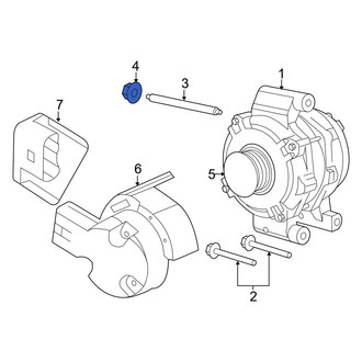 Mazda OE - Alternator Nut