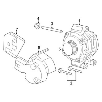 Mazda OE - Electrical - Alternator