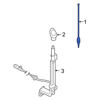 Mazda OE - Radio Antenna Mast