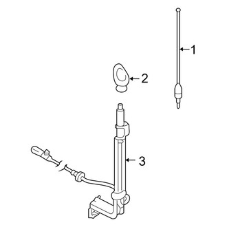 Mazda OE - Electrical - Antenna