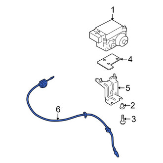 Mazda OE - Cruise Control Cable