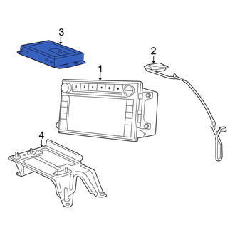 Mazda OE - GPS Navigation Control Module