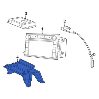 Mazda OE - GPS Navigation System Bracket