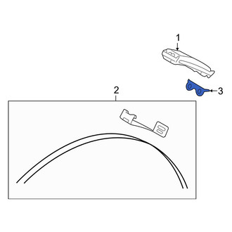 Mazda OE - Tire Pressure Monitoring System (TPMS) Sensor Clip
