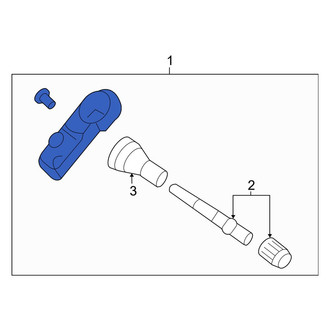 Mazda OE - Tire Pressure Monitoring System (TPMS) Sensor