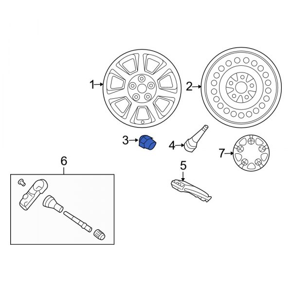 Wheel Lug Nut