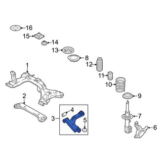 Mazda OE - Front Left Suspension Control Arm