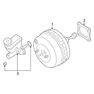 Mazda OE - Cowl - Components on Dash Panel