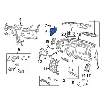 Mazda OE - Right Instrument Panel Side Cover