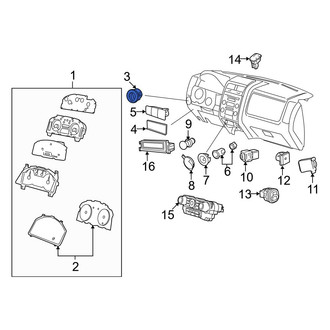 Mazda OE - Headlight Switch