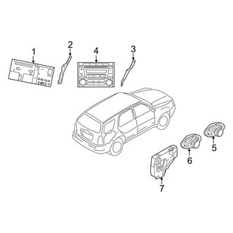 Mazda OE - Instrument Panel - Sound System
