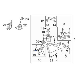 Mazda OE - 12 Volt Accessory Power Outlet Housing