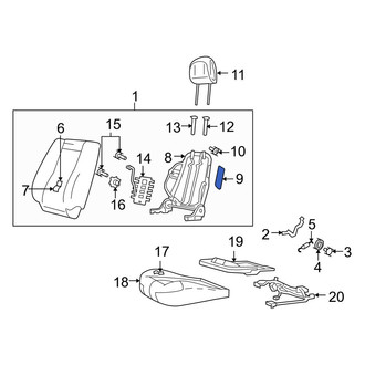 Mazda OE - Front Right Seat Air Bag