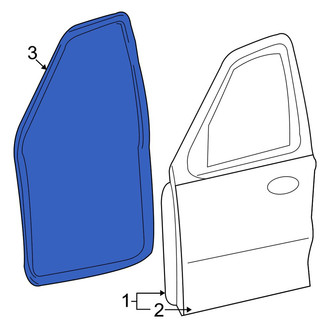 Mazda OE - Front Door Seal