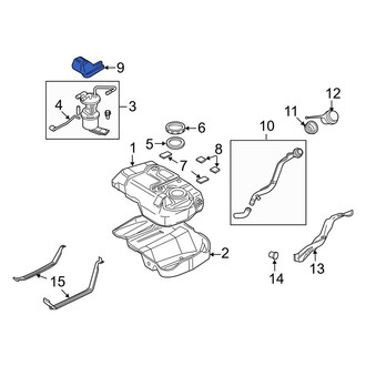 Mazda OE - Fuel Pump Shield