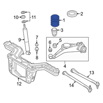 Mazda OE - Rear Coil Spring