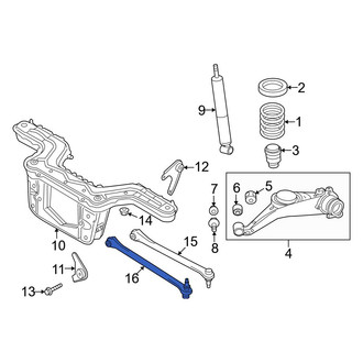 Mazda OE - Rear Left Forward Suspension Control Arm