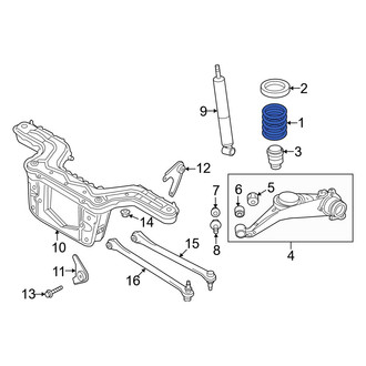 Mazda OE - Rear Coil Spring