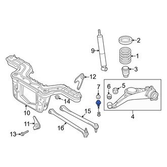 Mazda OE - Rear Alignment Camber Adjusting Eccentric